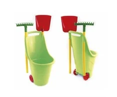Paradiso Toys Lauko žaislas Paradiso GARDEN TROLLEY WITH TOOLS, 33x44 cm