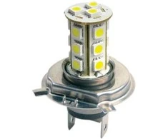 Bottari Lemputė LED H4 18SMD 5050 balta, 1 vnt