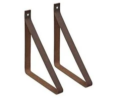 Lentynos laikiklis Dolle Loop, 240x250 mm, ruda, 2 vnt.