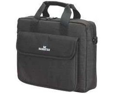 MANHATTAN "London" Notebook Computer Briefcase, Top Load, Up To 12.1", 439589
