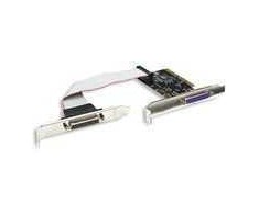 MANHATTAN Parallel PCI Card Two External DB25 Port, 324038