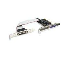 MANHATTAN Parallel PCI Card Two External DB25 Port, 324038