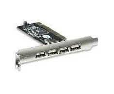 MANHATTAN USB 2.0 PCI card, 4 External or 3 External with 1 Internal Connections, 171557