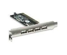 MANHATTAN USB 2.0 PCI card, 4 External or 3 External with 1 Internal Connections, 171557