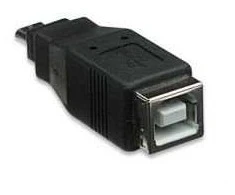 MANHATTAN USB adapter B Female / Micro-B Male, Juodas, 308694