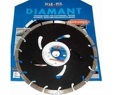 MAR-POL DIAM SHIELD 350x25,4x10 Juodas SEG / MP