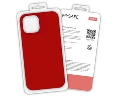 MYSAFE SILIKONINIS DĖKLAS SAMSUNG GALAXY S21 PLUS Raudonas BOX