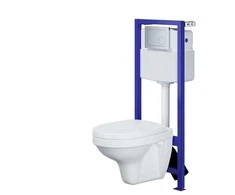 Pakabinamojo unitazo komplektas CERSANIT S701-022