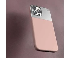 Dėklas Rožinė ATOM STUDIOS CASE SPLIT SILICONE MAGSAFE IPHONE 13 PRO MAX Rožinis