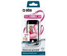 SBS Rožinė Atsparus vandeniui case for iki 6.8" Rožinė