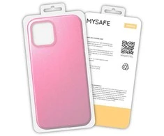 Dėklas Rožinė MYSAFE CASE SKIN IPHONE 12 PRO MAX LIGHT Rožinis BOX