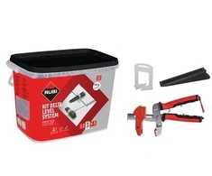 Rubi Plytelių išlyginimo komplektas Delta Brida 1.5mm, 3–12mm