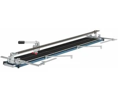 Plytelių pjovimo staklės TOPLINE PRO KAUFMANN | su ratukais transportavimui | 2 ilgos liniuotės | 1550 mm