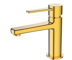 Praustuvo maišytuvas Invena Glamour BU-02-009-V, aukso