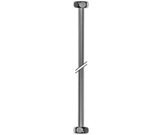 BENKISER Prijungiamasis vamzdis, DN10, 40 cm, dvi 1/2" veržlės