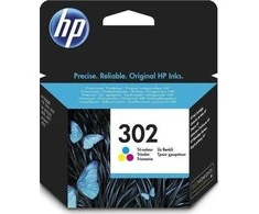 Rašalinio spausdintuvo kasetė HP 302, spalvota
