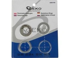 Geko REDUKCJE DO TARCZ 4 vnt. 32-30, 32-25,4, 32-20, 32-16
