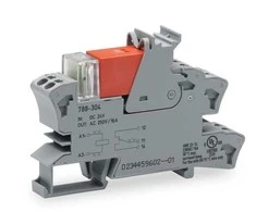 Relė Wago 788-304, DC 24V, 16A su laikikliu ir LED, 1 kont.