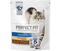 Sausas ėdalas katėms Perfect fit Indoor, su vištiena, 750 gr