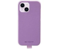 SBS Case&amp;me iPhone 15 Leather Look Dėklas, Mikropluošto vidus