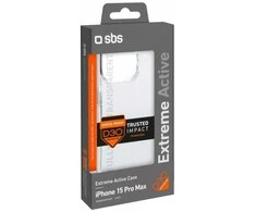 SBS D3O Apple iPhone 15 Pro Max Case – dėklas telefonui skaidrus