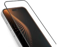 SBS Apsauginis stiklas D3O su rėmeliu Apple iPhone 16 / iPhone 15