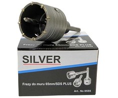 SILVER Sidabrinis KORONA SDS-PLUS 65mm