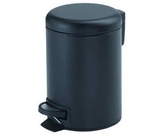 Šiukšliadėžė GEDY POTTY 320914, juoda, 3 l