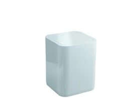 Šiukšliadėžė GEDY SEVENTY 630922, balta, 8 l