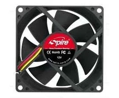 SPIRE, case and PSU cooler, 80x80x25mm, 12V, 3/4pin, SP08025N1L3/4
