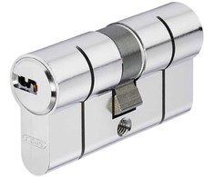Spynos cilindras Abus, 70 mm, nikeliuotas