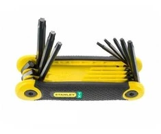 STANLEY KLUCZE TORX 8 elem.SKŁADANE T9-40