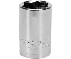 STHOR NASADKA SZEŚCIOKĄTNA 1/2" KRÓTKA 17mm