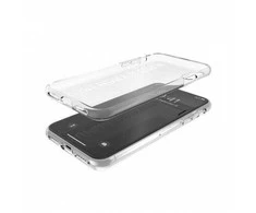 Dėklas SUPERDRY SNAP CASE CLEAR IPHONE X/XS TRANSPARENT / Baltas