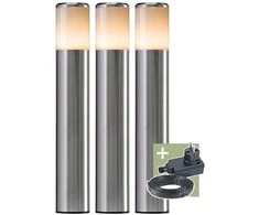 Šviestuvas Ludeco STEN PL1013, 1W, LED, IP44, sidabro