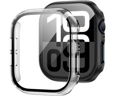 Tech-Protect Defense360 Apsauginis stiklas dėklas skirtas Apple Watch 10 (42mm) - skaidrus