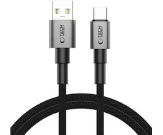 TECH-PROTECT ULTRABOOST DNA TYPE-C CABLE 15W/3A 100CM IRON Pilkas