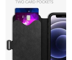 Dėklas Tech 21 TECH21 CASE T21-8403 EVO WALLET IPHONE 12 PRO MAX 6.7" Juodas