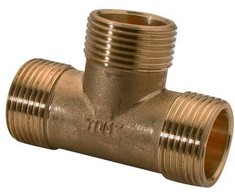 Tdm_Brass Trišakis 208, 1", išoriniai sriegiai