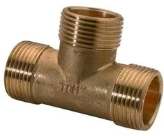 Tdm_Brass Trišakis 208, 1", išoriniai sriegiai