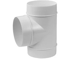 Ventiliatorius Trišakis EUROPLAST AT125, D125, be tarpinės