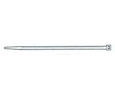 Em Group Tvirtinimo dirželis Elematic, 7,5 x 450 mm, juodas