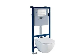 Jika UNITAZO KOMPLEKTAS SU RĖMU MIO-N RIMLESS