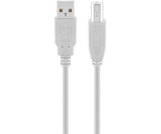 Goobay SPEED USB 2.0 didelės spartos adapterio laidas 1,8 m – USB 2.0 (tipas B) 68712
