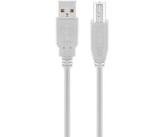 Goobay USB 2.0 didelės spartos adapterio laidas 1,8 m – USB 2.0 (tipas B) 68712