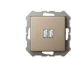 USB kroviklis LIREGUS EPSILON, šampano spalvos