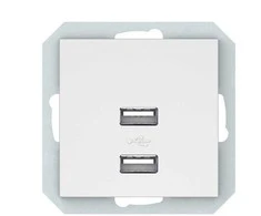 USB kroviklis VILMA QR1000, mat. baltos spalvos