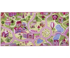 Domoletti Vaikiškas kilimas Sweet town, 0,95 x 2 m