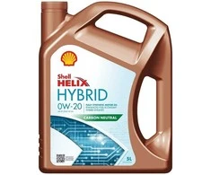 Variklių alyva Shell 0W - 20, 5L