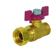 Arco Ventilis 02290, 1/2" su slankiojančia jungtim, raud. rankena